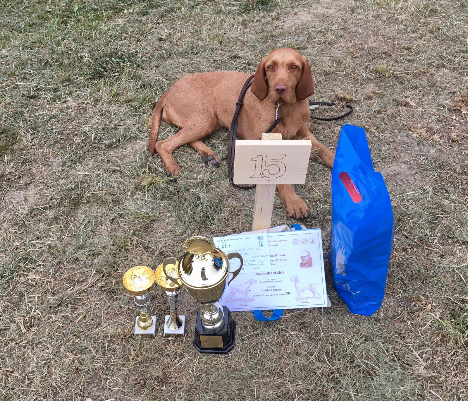 Polka got CACT, 1st prize, 3rd place on the SHM CACIT Field and Water Competition